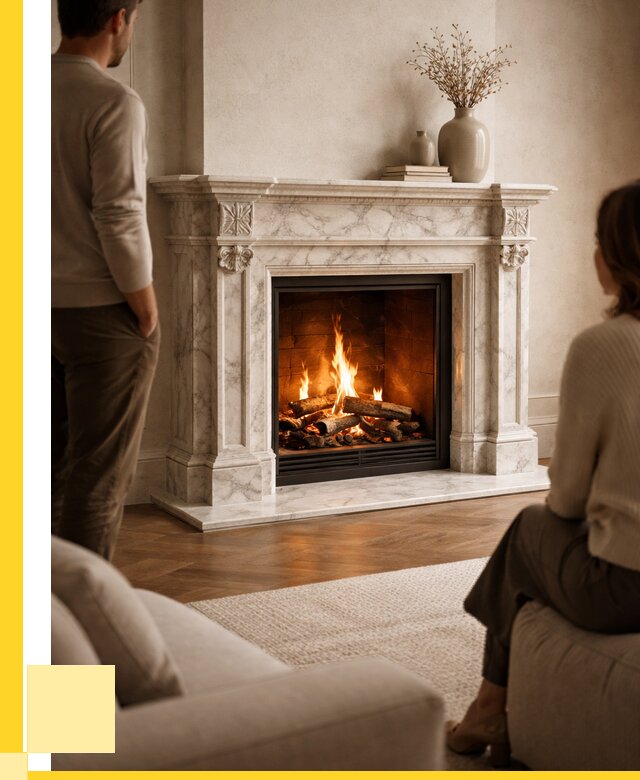 Мраморные камины под ключ в Уфе от 256875 р. | ЭриданУфа