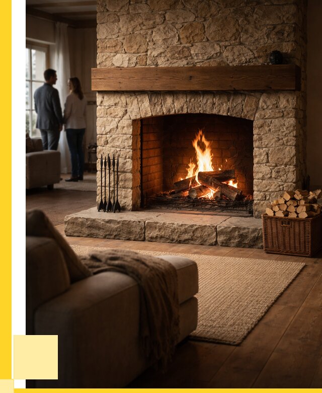 Открытые камины под ключ в Уфе от 154125 р. ЭриданУфа