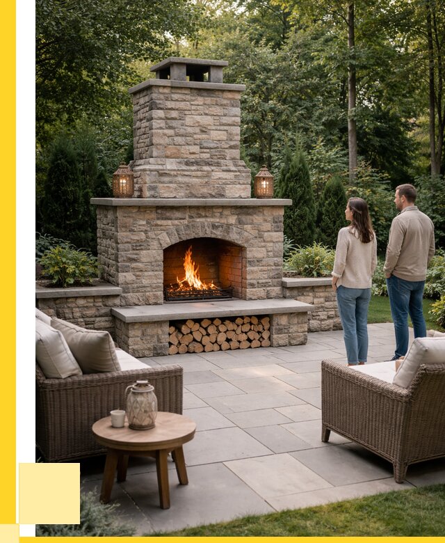 Уличные камины из кирпича в Уфе от 154125 р. | ЭриданУфа