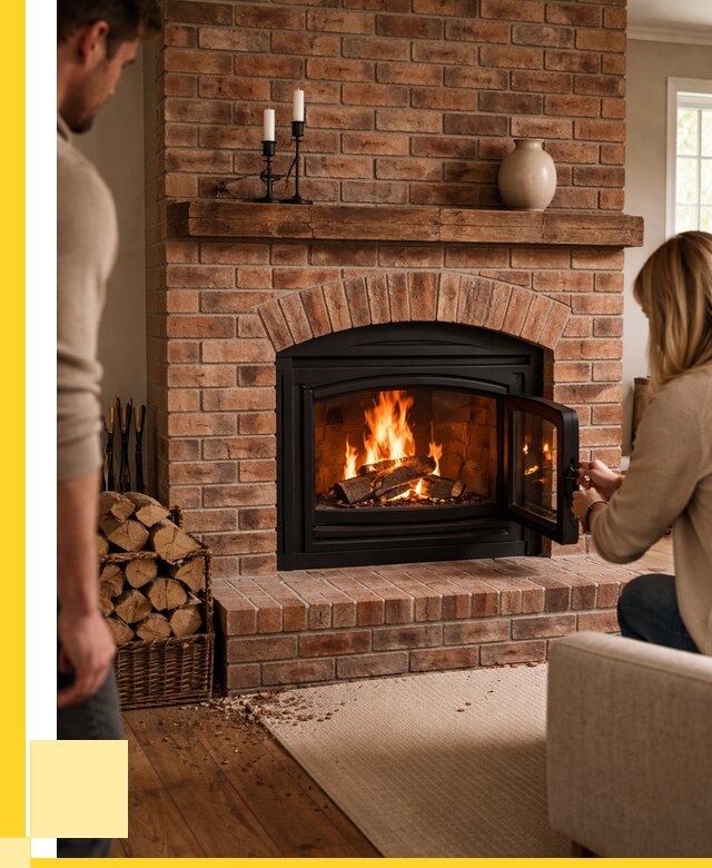 Кирпичные камины под ключ в Уфе от 154125 р. | ЭриданУфа