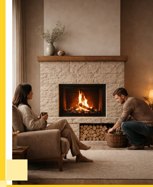 Камины для дома в Уфе под ключ от 154125 р. | ЭриданУфа