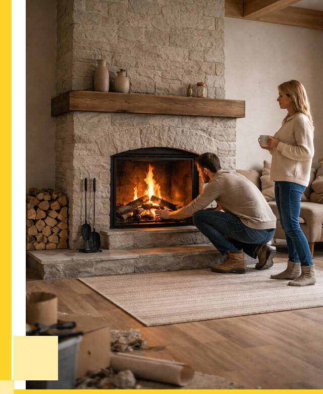 Камины для загородного дома в Уфе от 359625 р., ЭриданУфа