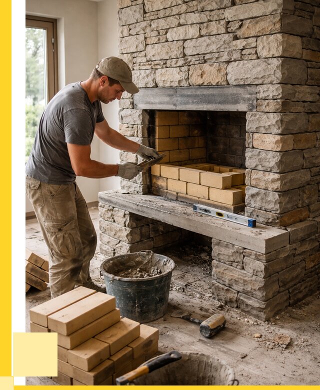 Кладка каминов и камина в Уфе от 25688 р. ЭриданУфа