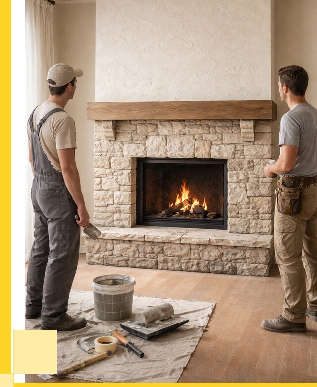 Отделка каминов в Уфе от 6679 р. под ключ | ЭриданУфа