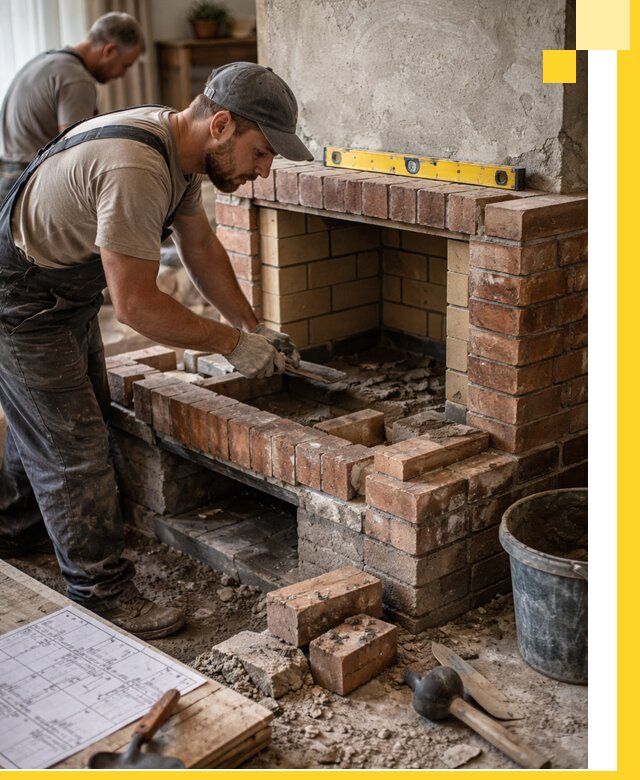 Изготовление и установка каминопечей под ключ в Уфе