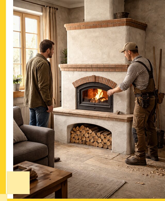 Печи камины в Уфе: кирпичные, изразцовые от 61650 р. | ЭриданУфа