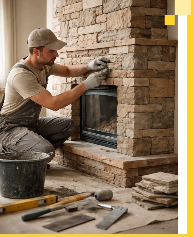 Проектирование и установка печей-каминов под ключ в Уфе