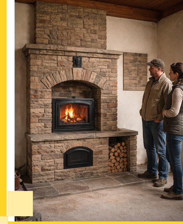 Кирпичная печь под ключ в Уфе от 154125 р. | ЭриданУфа