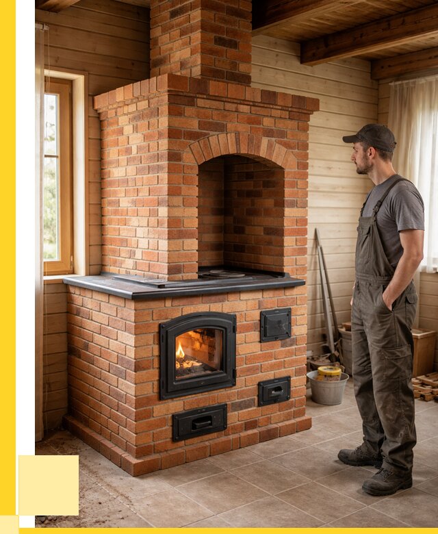 Кирпичные печи в Уфе: купить от 154125 р. | ЭриданУфа