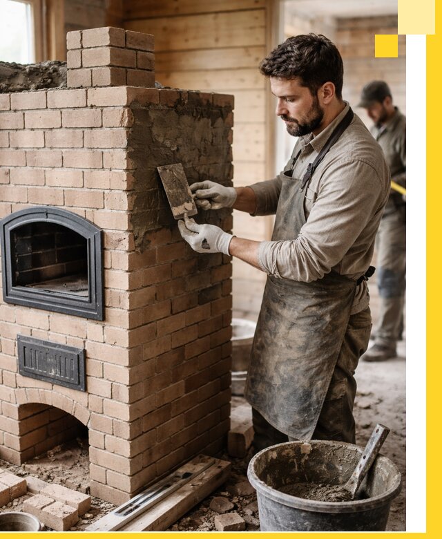 Изготовление и установка печей-шведок под ключ в Уфе