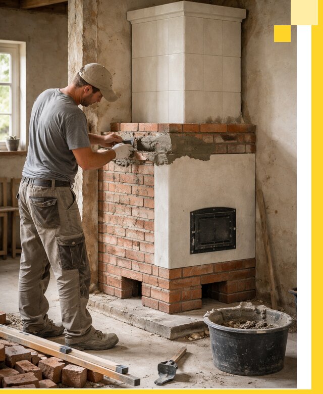 Изготовление и установка печей-голландок под ключ в Уфе