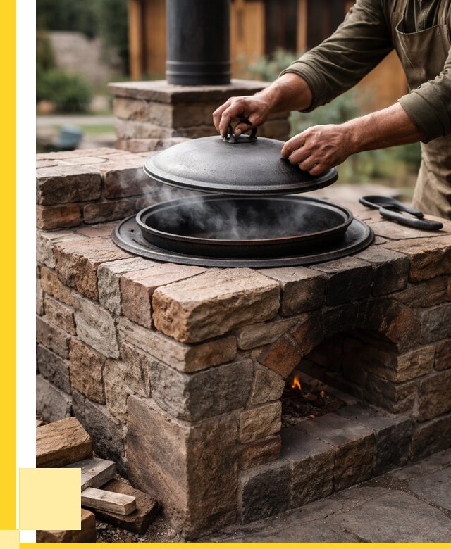 Печи для казана в Уфе по цене от 18495 р. | ЭриданУфа