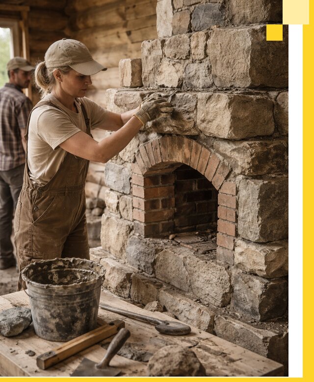 Каменные печи на заказ и монтаж в Уфе, долговечные решения