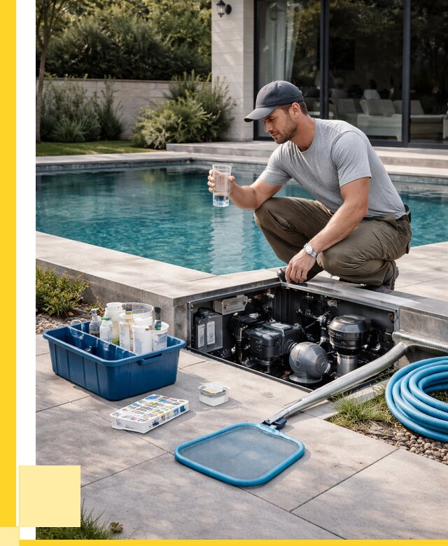 Обслуживание бассейнов в Уфе от 4624 р. - сервис ЭриданУфа