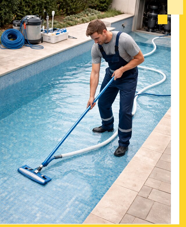 Профессиональная чистка бассейнов и фильтров в Уфе под ключ