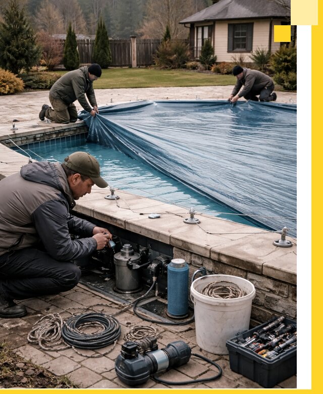 Консервация бассейнов в Уфе: подготовка к длительному хранению