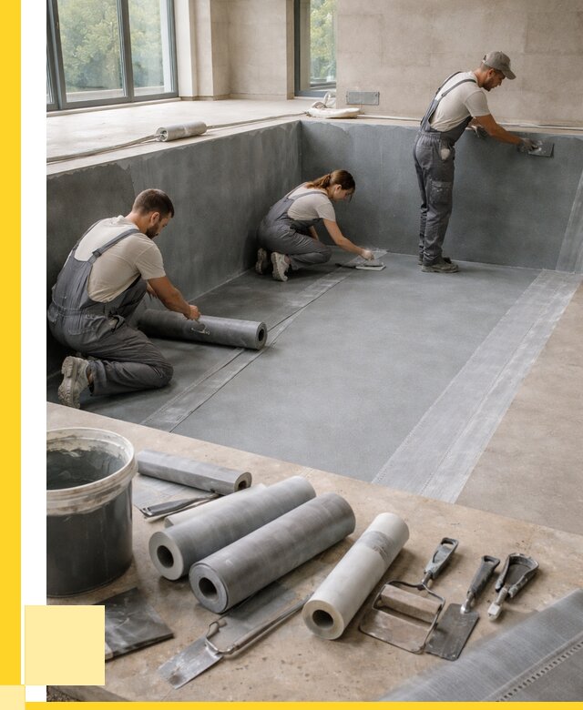 Гидроизоляция бассейнов в Уфе от 2055 р., ЭриданУфа