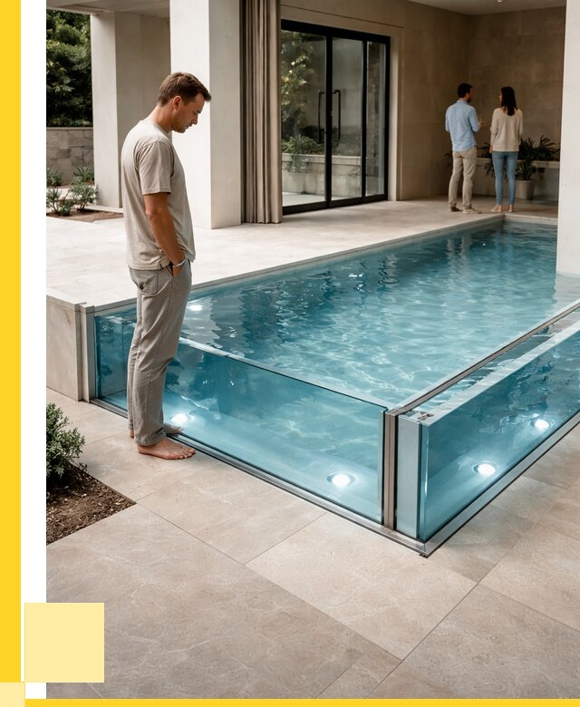 Стеклянные бассейны в Уфе от 1233000 р. | ЭриданУфа — мозаика