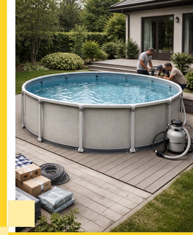 Купить каркасные бассейны в Уфе от 46238 р. | ЭриданУфа