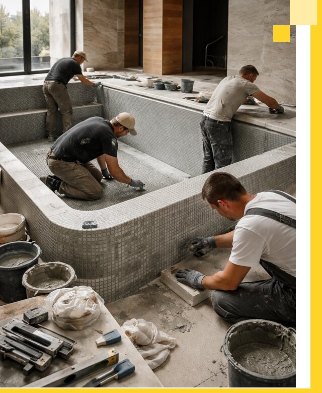 Строительство и установка СПА бассейнов под ключ в Уфе