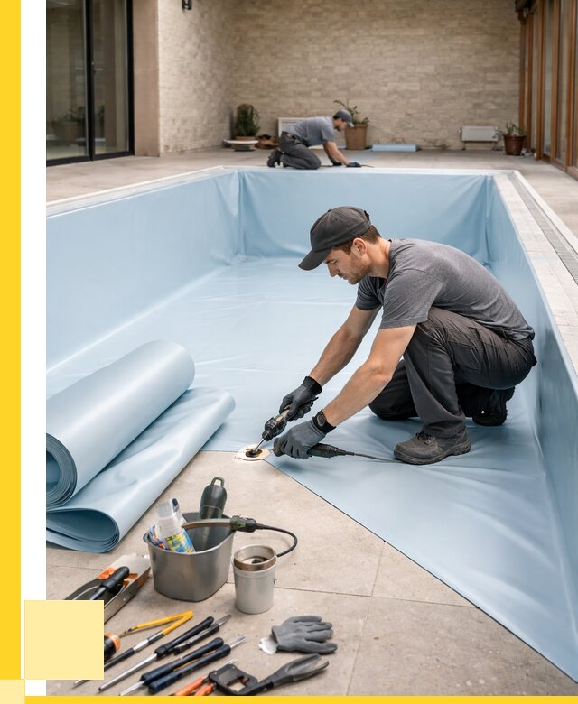 Пленка ПВХ для бассейнов в Уфе от 2569 р. | ЭриданУфа