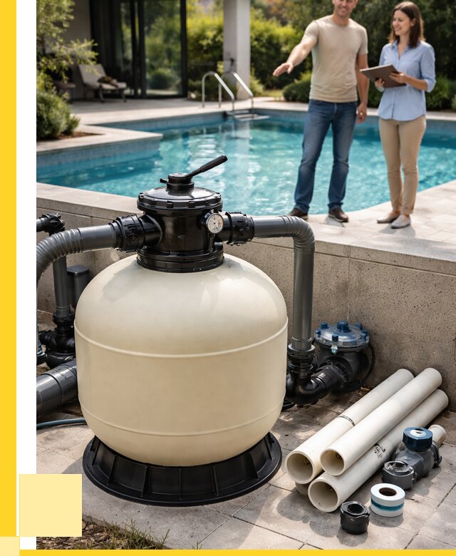 Песочные фильтры для бассейнов в Уфе от 18495 р., ЭриданУфа