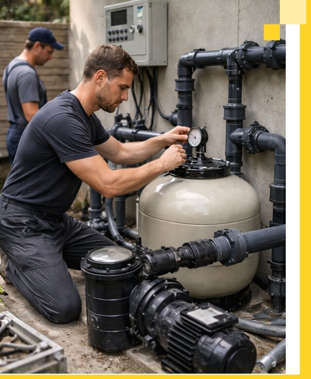 Поставка и монтаж фильтровального оборудования для бассейнов в Уфе