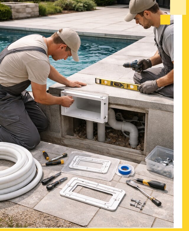 Поставка и установка скиммеров для бассейнов в Уфе