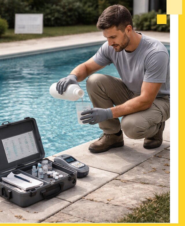 Профессиональная дезинфекция воды в бассейне в Уфе