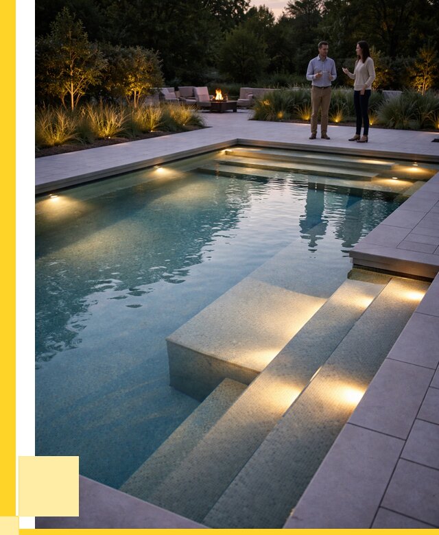 Освещение бассейнов в Уфе под ключ от 25688 р. | ЭриданУфа