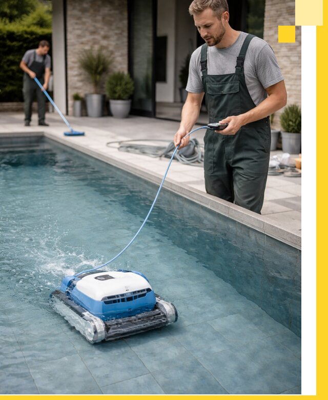 Роботы пылесосы для бассейнов в Уфе, продажа и обслуживание