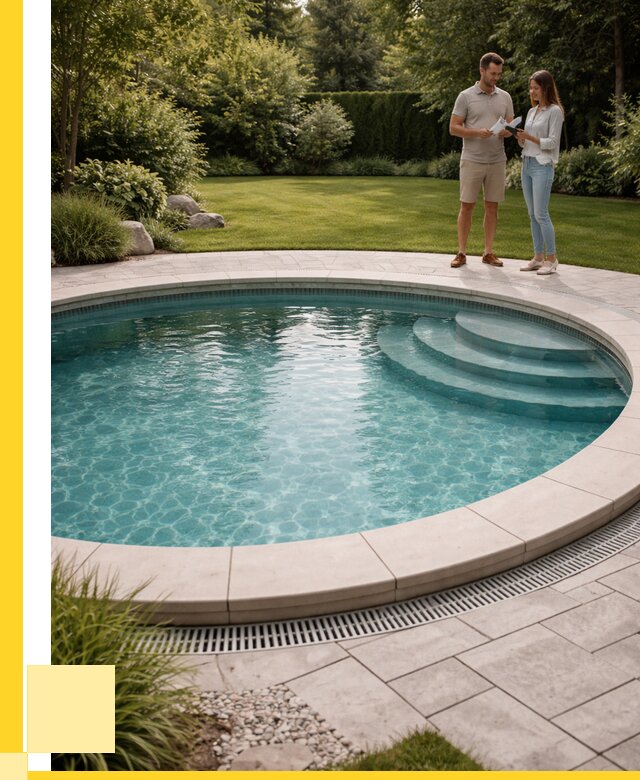 Круглые каркасные бассейны купить в Уфе от 256875 р. | ЭриданУфа