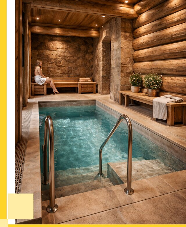 Аренда бани с бассейном в Уфе от 1541250 р. | ЭриданУфа