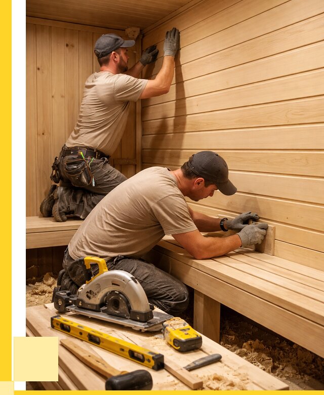 Обшивка саун вагонкой в Уфе от 2569 р. | ЭриданУфа