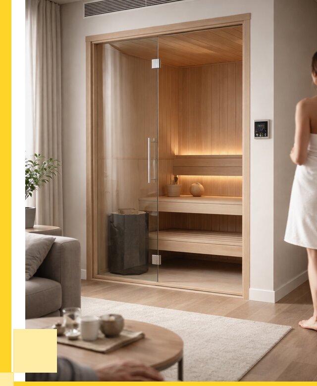 Сауна в квартире под ключ в Уфе от 123300 р. ЭриданУфа