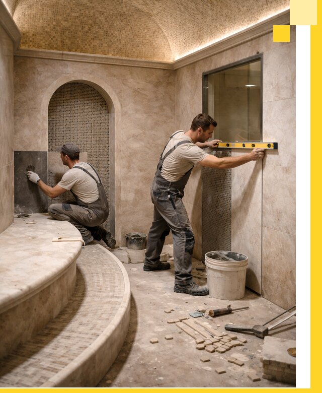 Проектирование и строительство саун с хамамом под ключ в Уфе