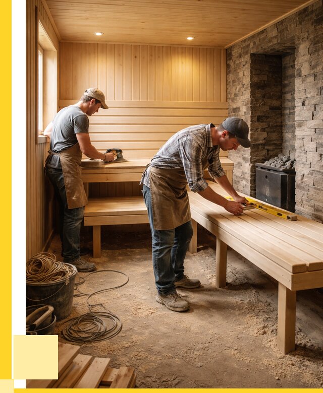 Отделка бани в Уфе: внутренняя отделка от 3083 р. | ЭриданУфа