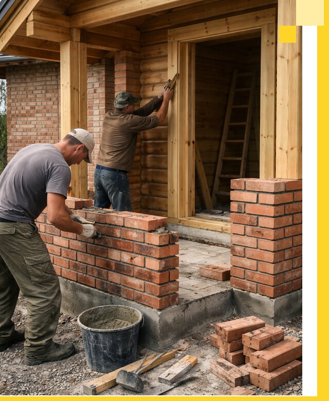 Строительство кирпичных бань под ключ в Уфе с гарантией качества