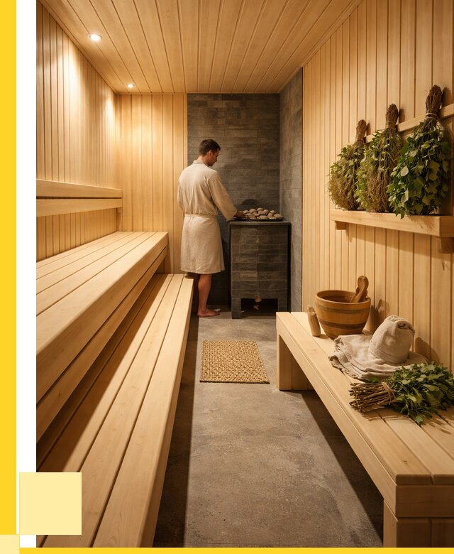 Отделка парной под ключ в Уфе от 359625 р. | ЭриданУфа