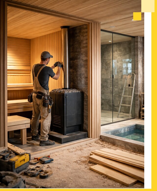 Полное строительство банных комплексов под ключ в Уфе