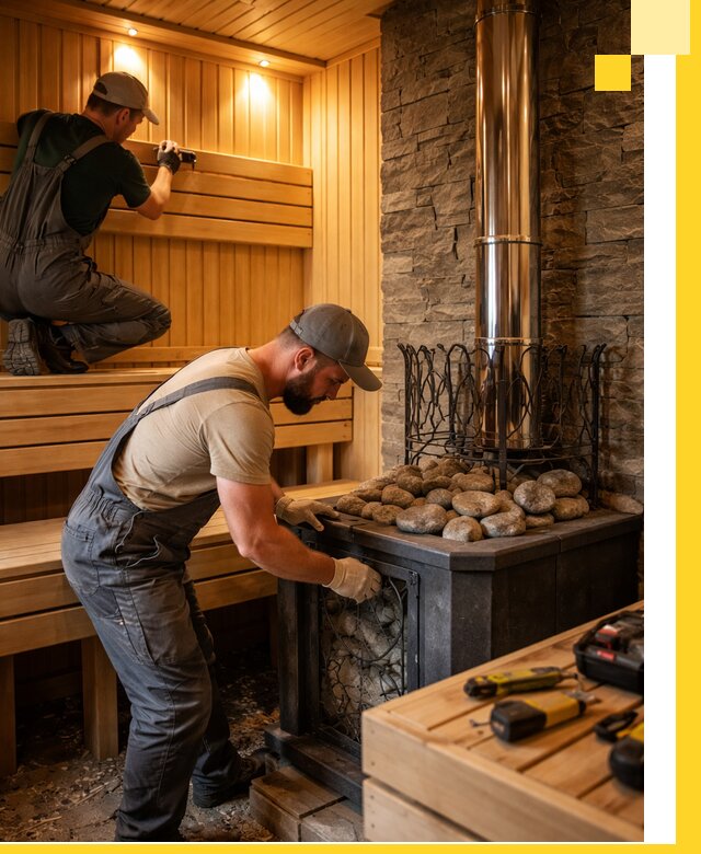 Комплексный дизайн бань, саун и зон отдыха в Уфе