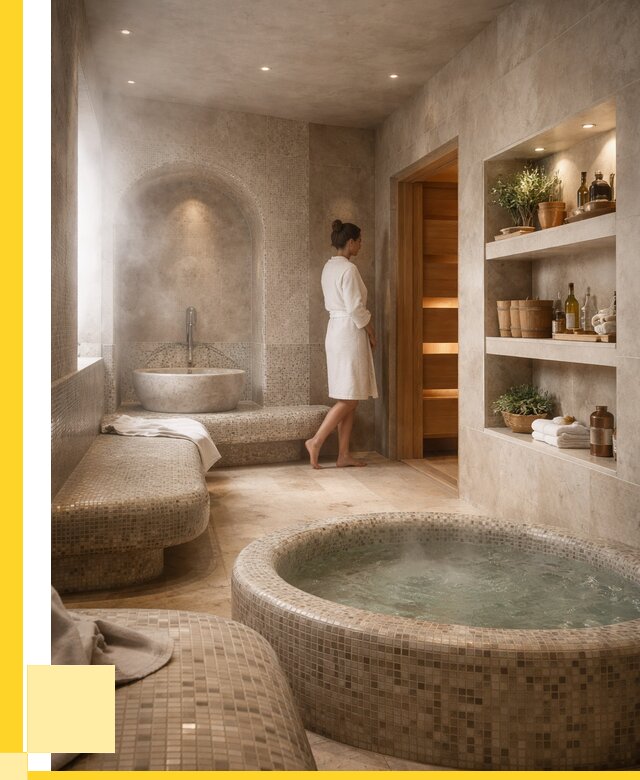 Строительство бани с хамамом в Уфе от 770625 р. | ЭриданУфа