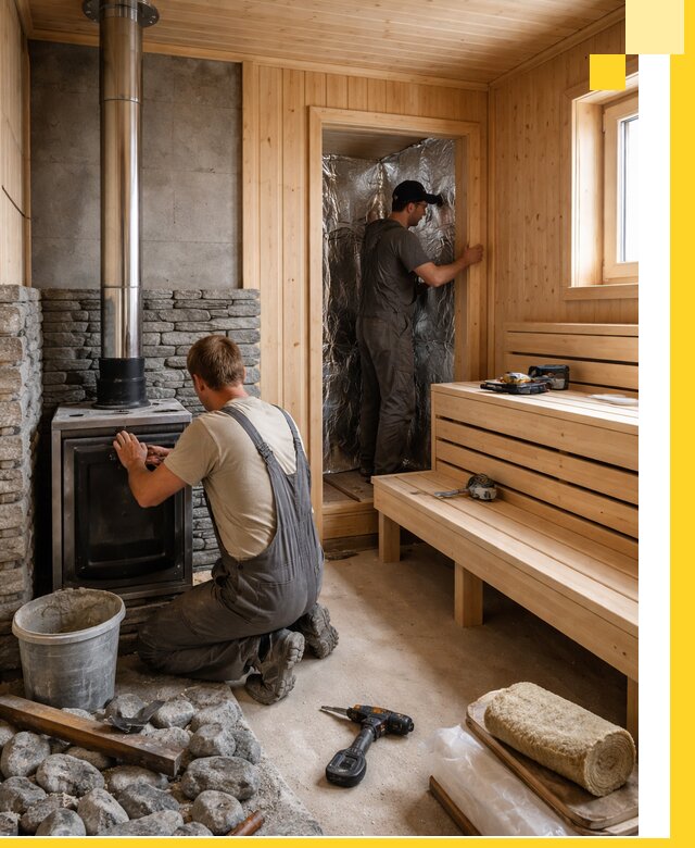 Строительство и изготовление бань под ключ в Уфе