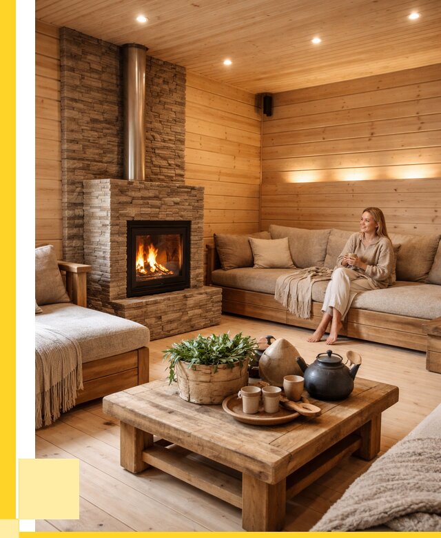 Проект бани с комнатой отдыха в Уфе от 35963 р. | ЭриданУфа