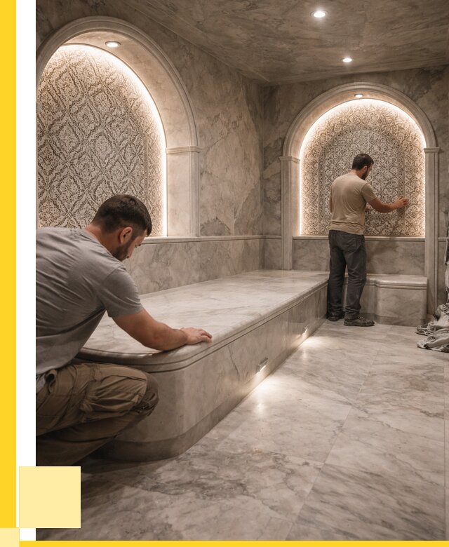 Турецкие бани под ключ в Уфе от 256875 р. | ЭриданУфа