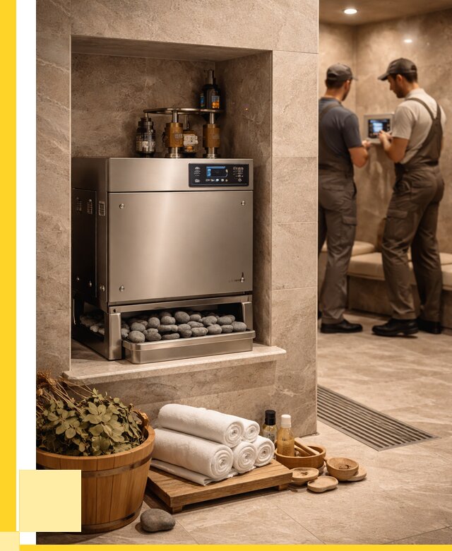 Парогенераторы для хамама в Уфе от 77063 р. | ЭриданУфа