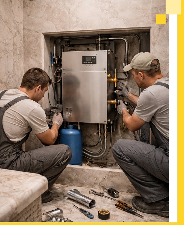 Продажа и установка парогенераторов для хамама в Уфе