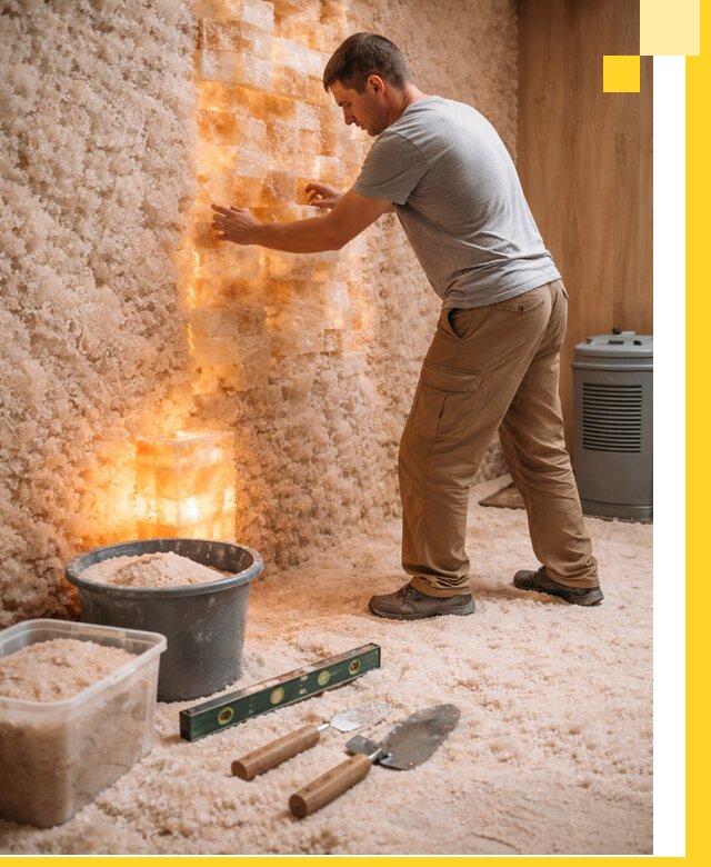 Проектирование и монтаж соляных комнат в Уфе под ключ