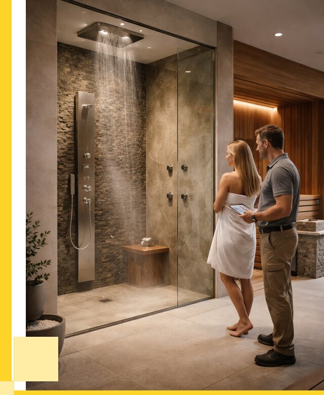 Купить душ впечатлений для дома в Уфе от 87338 р. | ЭриданУфа